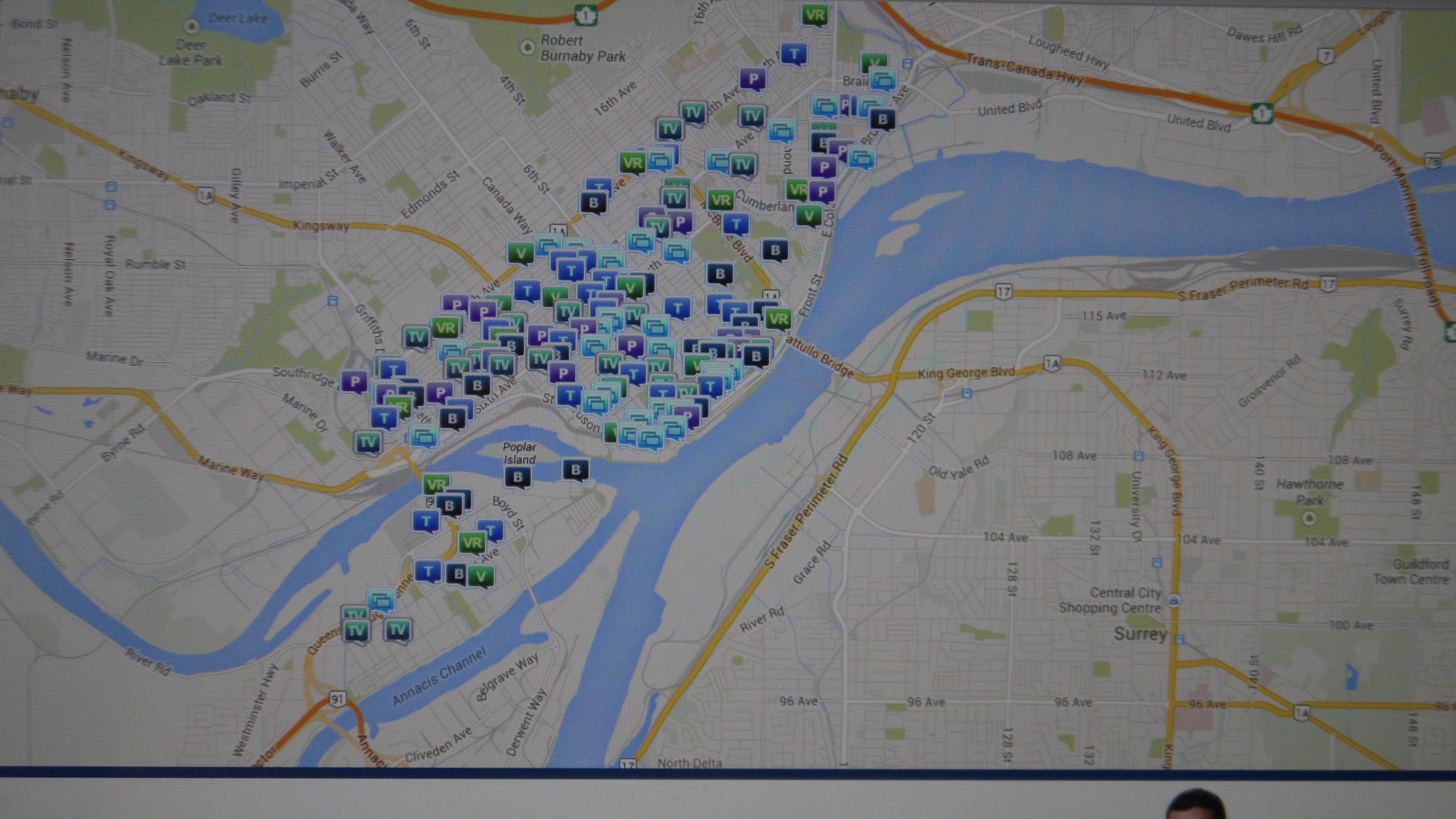 New Westminster Crime Map