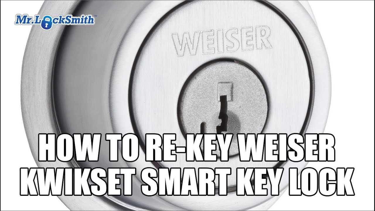 How To Rekey Weiser Kwikset Smart Key Lock | Mr. Locksmith New Westminster