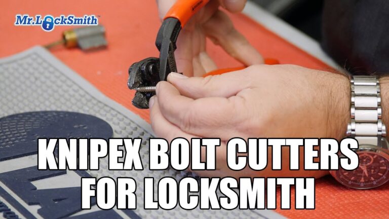 Knipex Bolt Cutters For Locksmith | Mr. Locksmith New Westminster