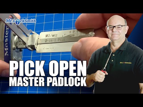 Pick Open Master Padlock with Lishi Tool | Mr. Locksmith New Westminster